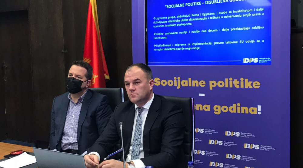 DPS: Ministarstvo finansija i socijalnog staranja zaboravilo da se bavi socijalnim politikom, hitno da usvoje mjere za pomoć najugroženijim građanima