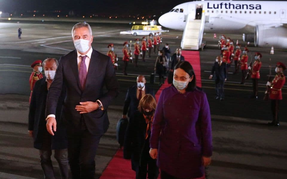 Đukanović doputovao u zvaničnu posjetu Gruziji