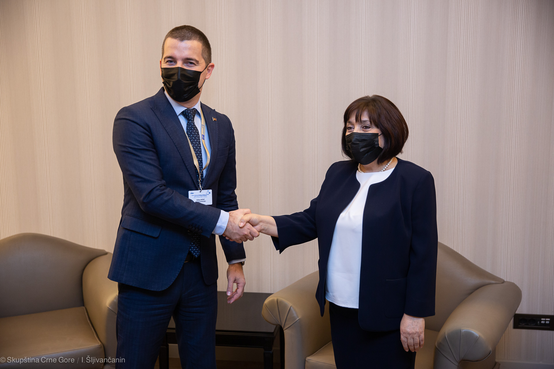 Bečić – Gafarova: Saradnja parlamenata Crne Gore i Azerbejdžana na zavidnom nivou