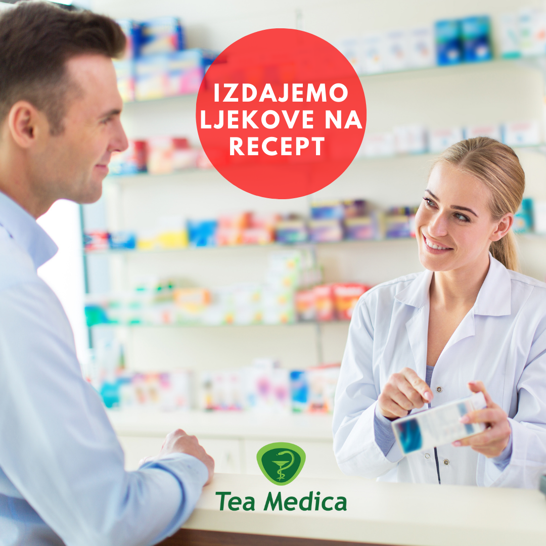 Pogledajte u kojim Tea Medica apotekama možete podići svoju terapiju uz recept