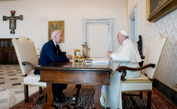 Bajden: Papa Franjo je najznačajniji ratnik za mir kojeg sam ikada sreo