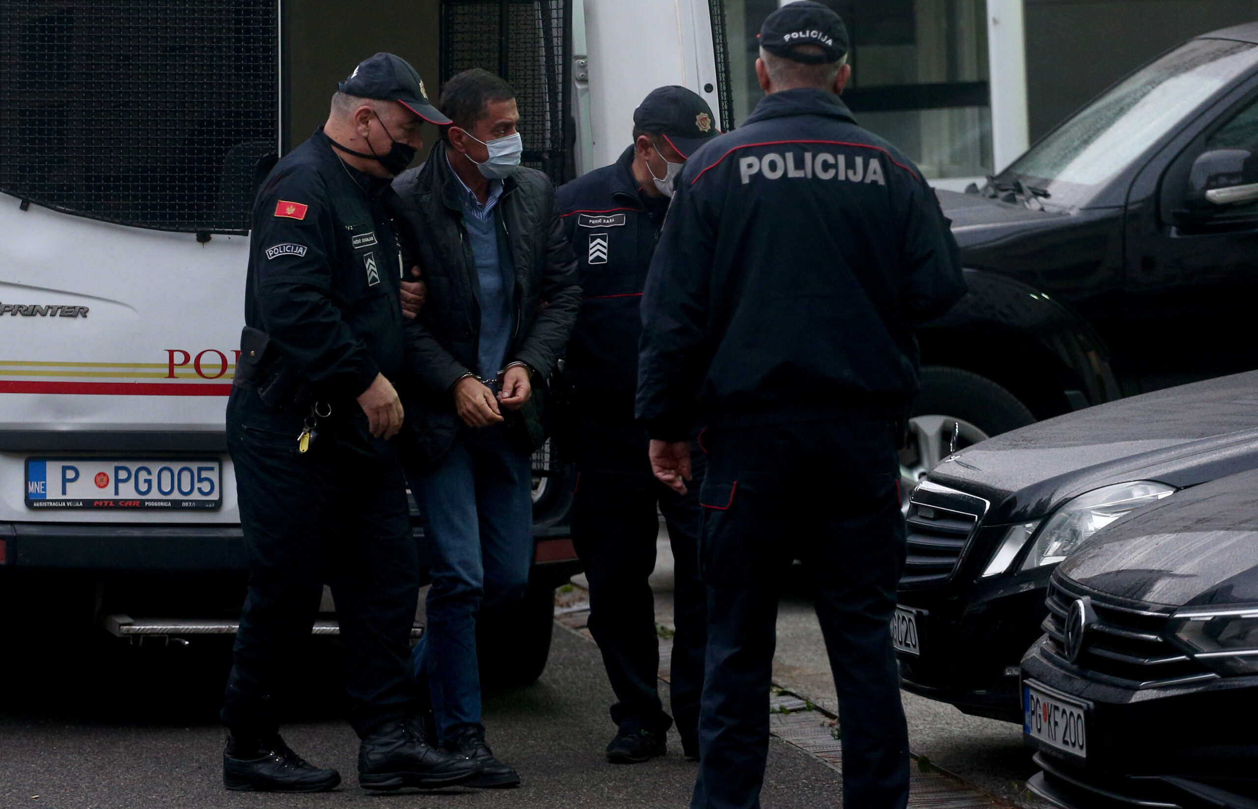 (Foto) Peruničić priveden u SDT