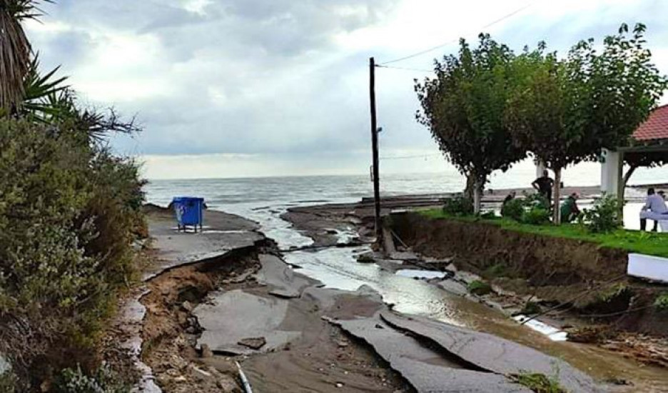 Grčko ostrvo Evia pogođeno snažnom olujom