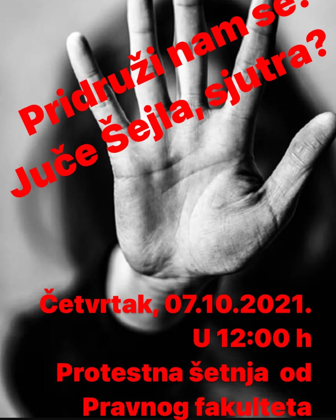 Sjutra protest ispred Tužilaštva zbog ubistva Šejle Bakije