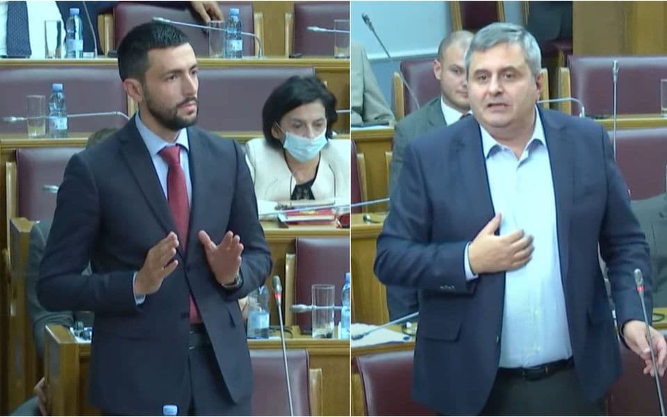 Živković: Nemate hrabrosti da oborite Vladu, Radunović: Postoji razlog što smo se umirili