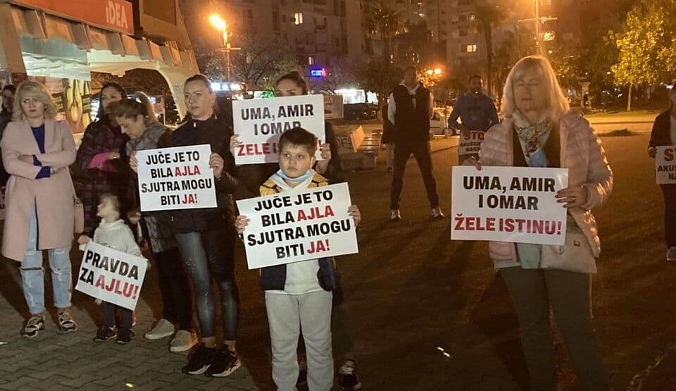Novi protest zbog smrti porodilje: Juče je to bila Ajla, sjutra mogu biti ja