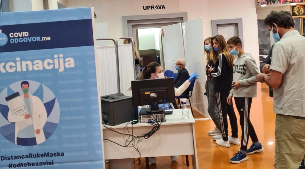 Otvoren vakcinalni punkt u marketu HD Laković na Zabjelu