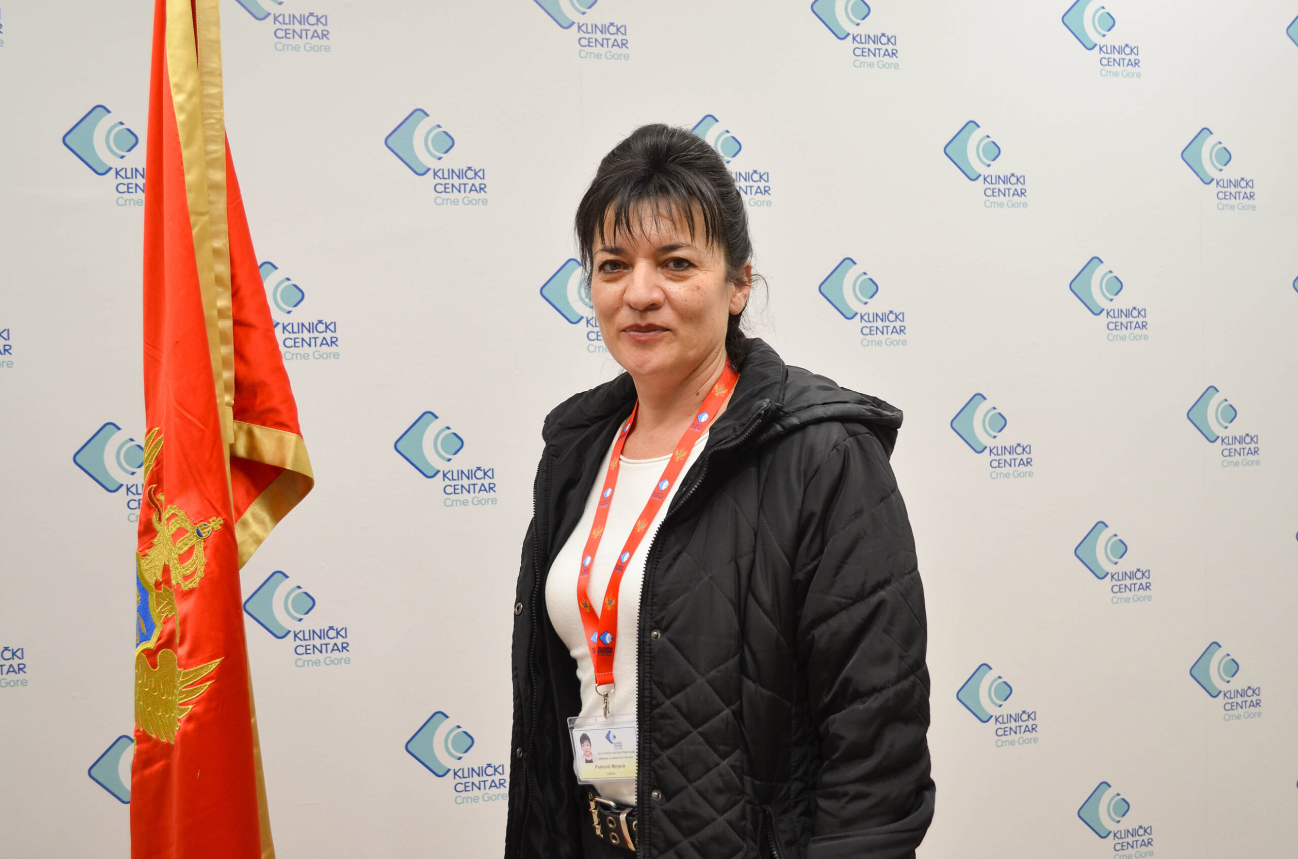 Mirjana Peković, prva žena zaštitarka u KCCG