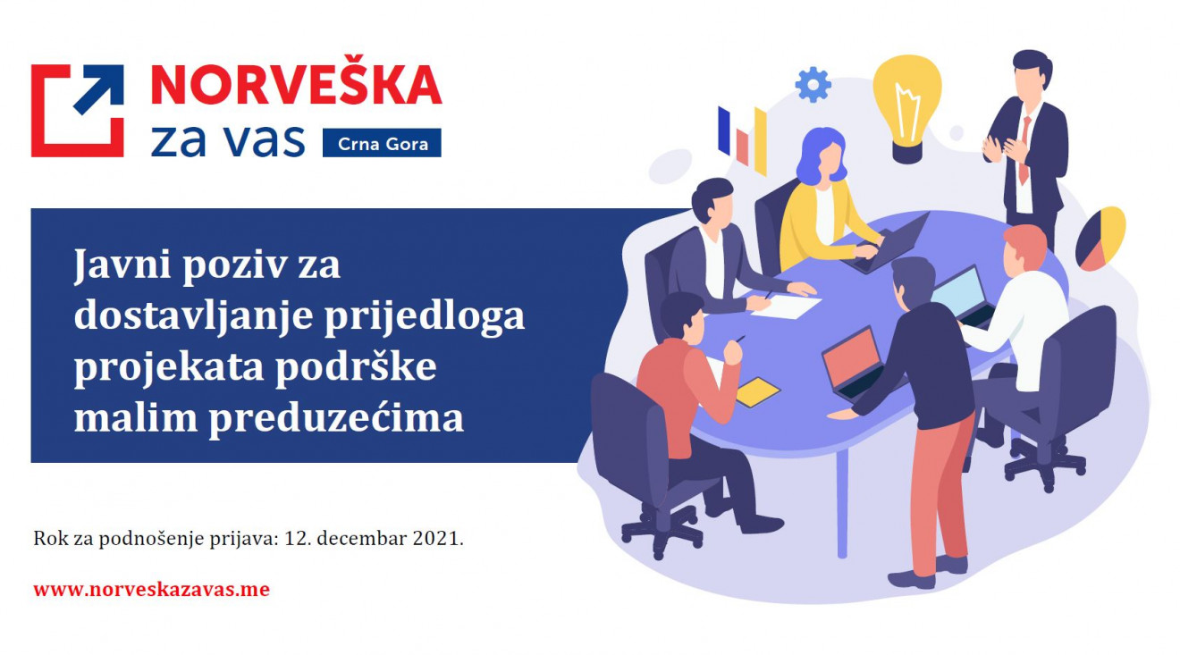 Norveška podržava razvoj malih preduzeća u Crnoj Gori sa 200.000 eura