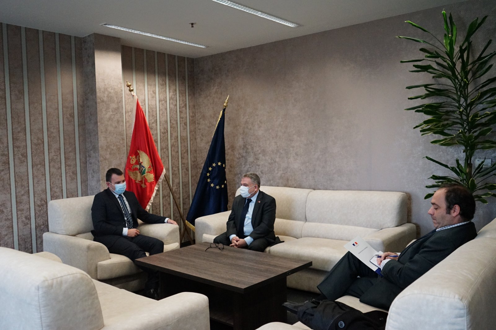 Begović i Timonije: Francuska otvorena za saradnju sa CG na polju sporta i omladinske politike