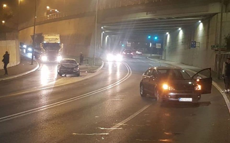 Udes kod podvožnjaka u Maslinama