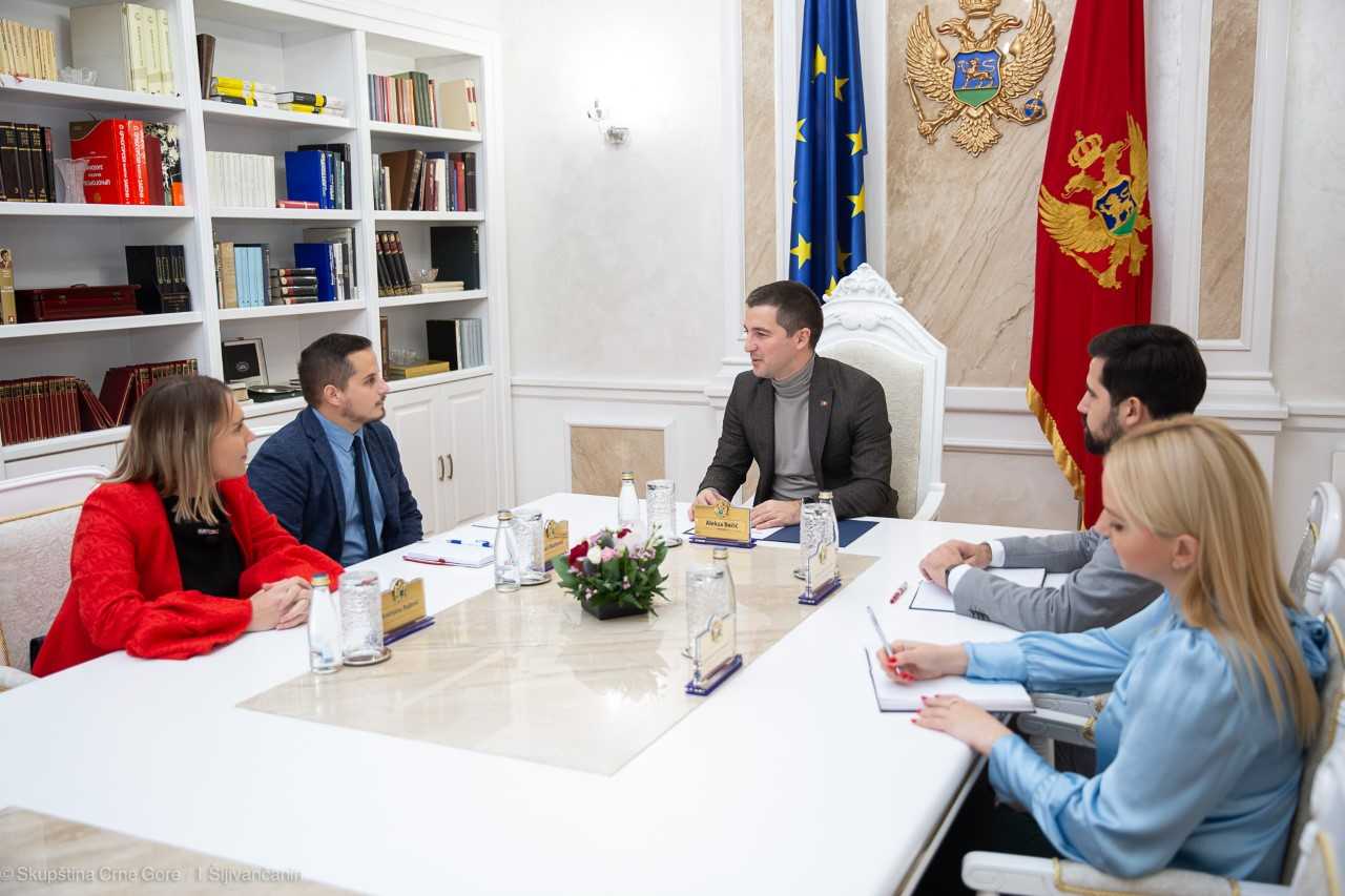 Bečić : Skupština Crne Gore biće konstruktivan partner u rješavanju pitanja omladinske politike