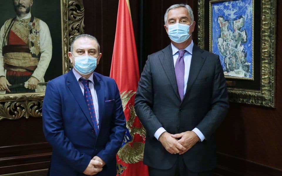 Đukanović primio predsjednika Udruženja Crnogoraca Lovćen sa Kosova