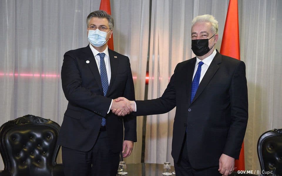 Krivokapić: Povezanost Crne Gore i Hrvatske prirodna i dugotrajna