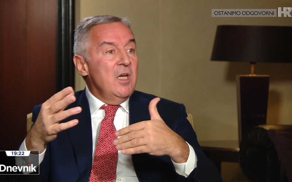 Đukanović za HRT: Bokeljska mornarica neupitno nematerijalno dobro Crne Gore