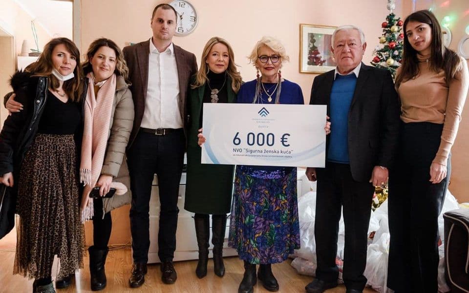 Donacija IRF-a za rekonstrukciju krova skloništa za žene i djecu žrtve nasilja