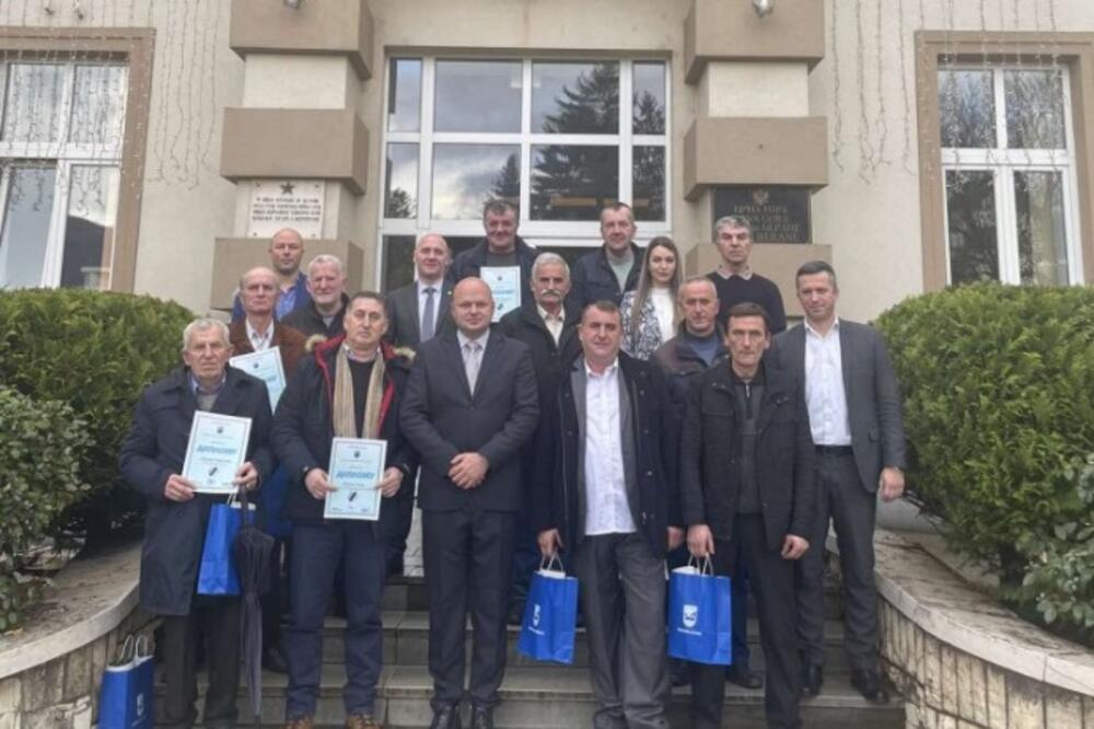 Opština Berane uručila priznanja najboljim poljoprivrednim proizvođačima