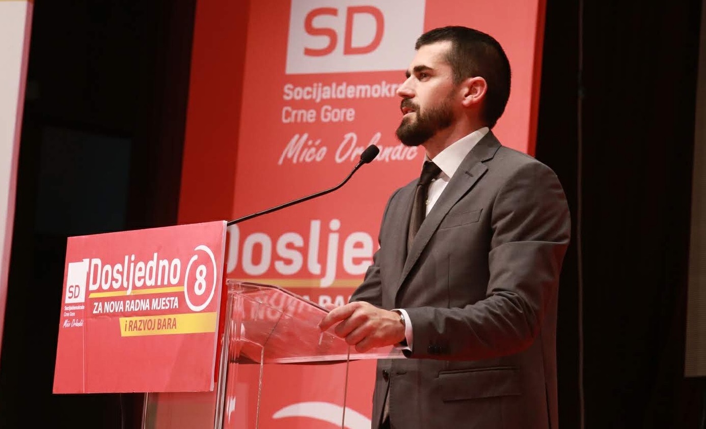 Branislav Nenezić novi predsjednik OO SD Bar
