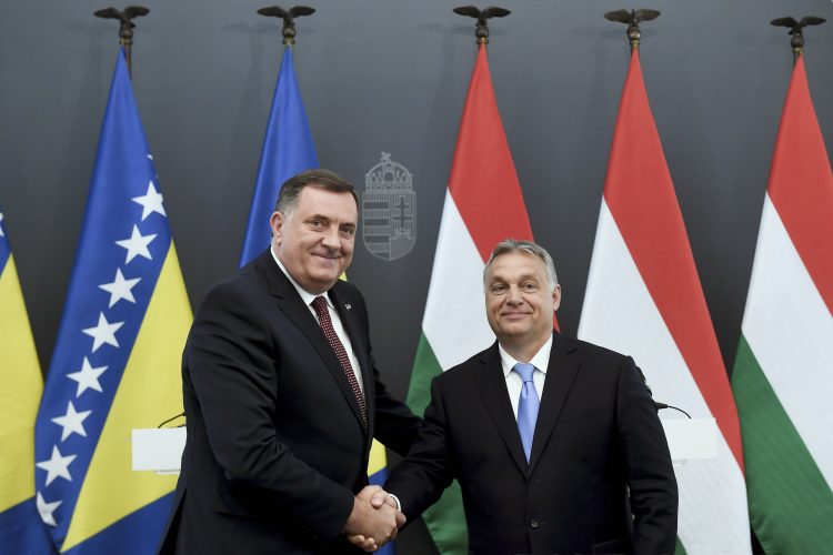 Orban: Budimpešta je protiv sankcija Miloradu Dodiku