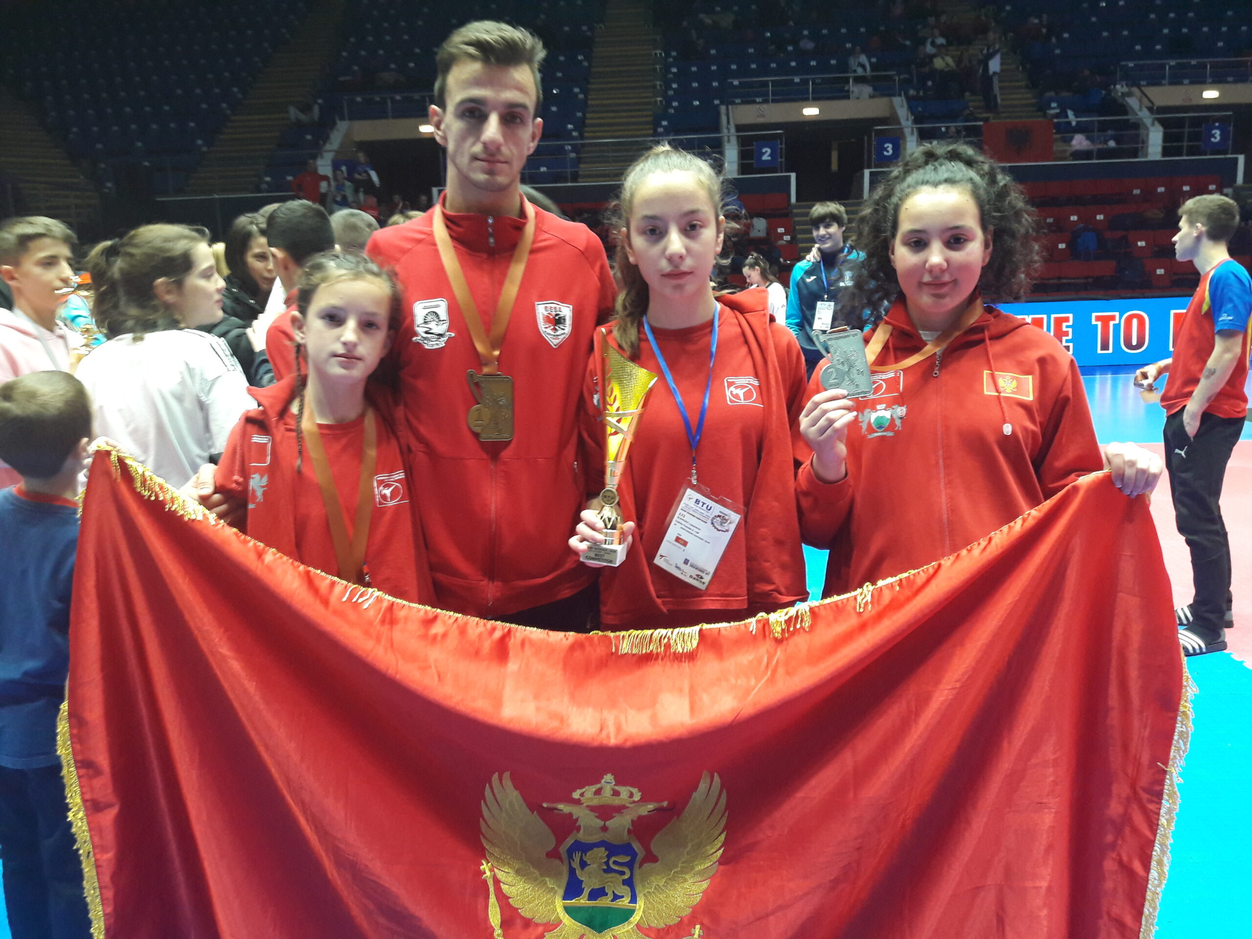 Tekvondostkinje “Durmitora” vicešampionke Balkana