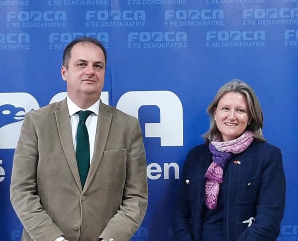 Nimanbegu se sastao sa ambasadorkom Medoks