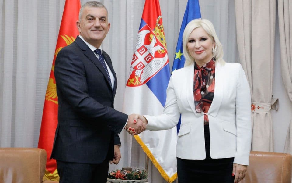 Mihajlović sa Bojanićem:Srbija i Crna Gora u oblasti energetike ne mogu jedno bez drugog