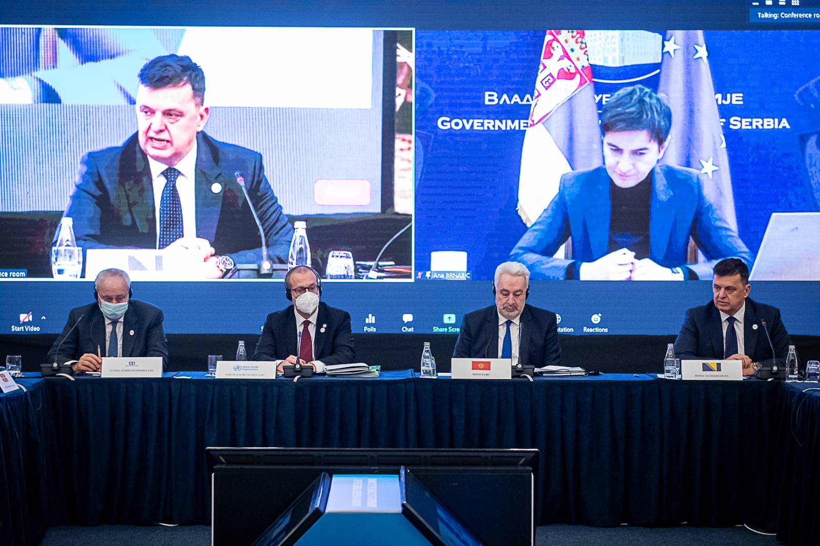 Krivokapić otvorio CEI samit: Nijedno društvo ne može postići napredak ako ne vodi računa o sebi i svom zdravlju