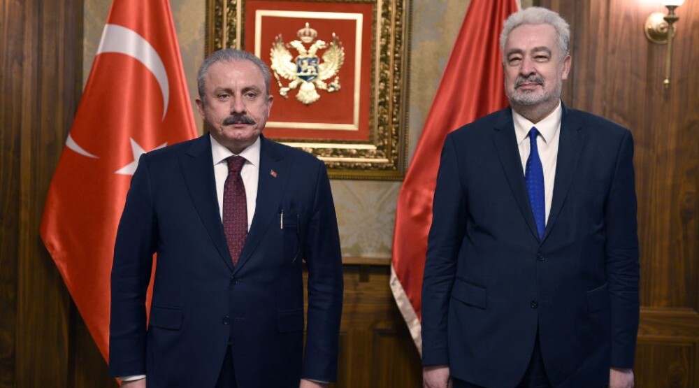 Šef turskog parlamenta: Crnu Goru vidimo kao zemlju koja ima strateški značaj na Balkanu