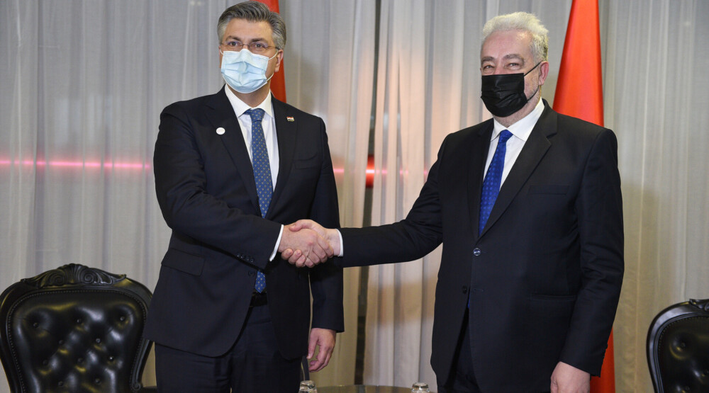 Plenković posjetio Hrvate u Crnoj Gori
