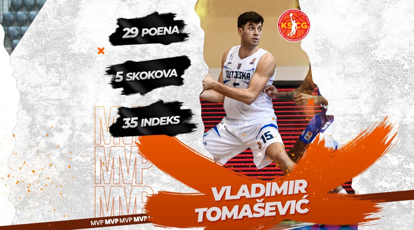 Tomašević MVP šestog kola I A MCKL