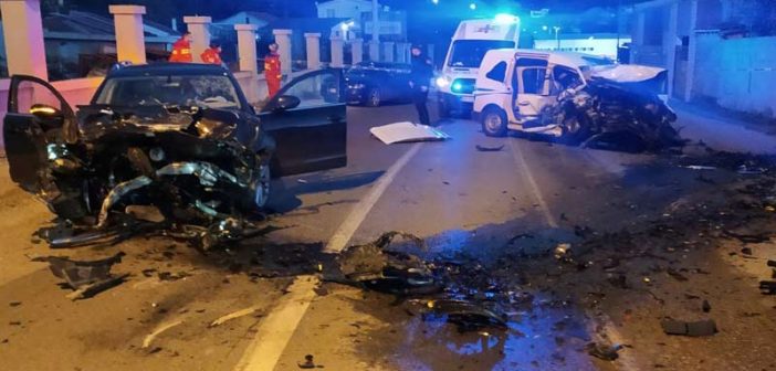 Dvije osobe stradale u saobraćajnoj nesreći na putu Bar – Petrovac