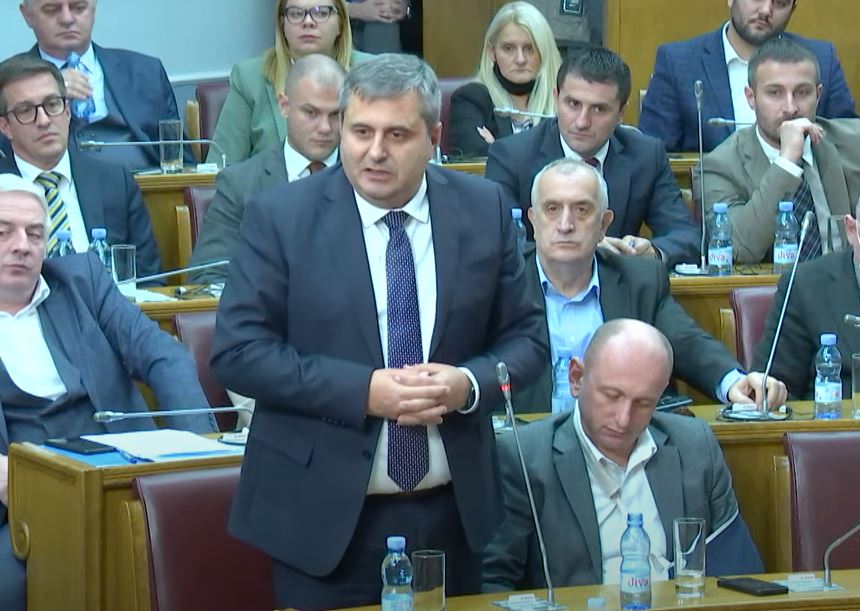 Radunović: Vladu ćemo oboriti kada obezbjedimo 41 glas za izbor nove