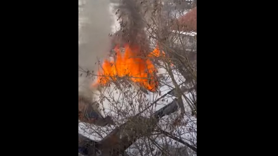 (VIDEO) Požar na porodičnoj kući u Bijelom Polju