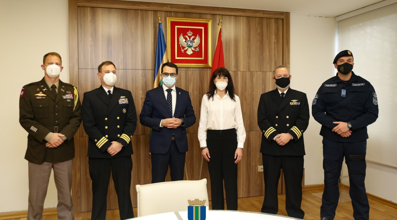 Raičević primio delegaciju broda USNS Carsons City, američke ratne mornarice