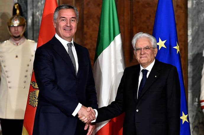 Đukanović čestitao Matareli na ponovnom izboru za predsjednika Italije