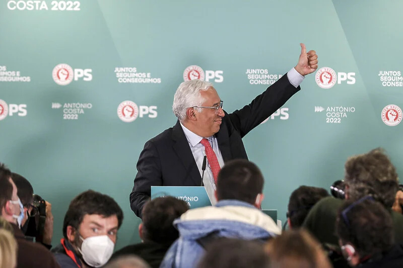 Na izborima u Portugalu socijalisti osvojili apsolutnu većinu