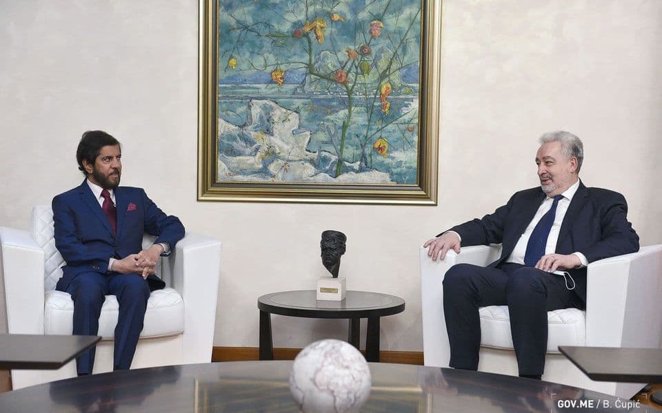 Krivokapić: Crna Gora i Katar da prošire saradnju, naročito na polju ekonomije, održivog razvoja i turizma