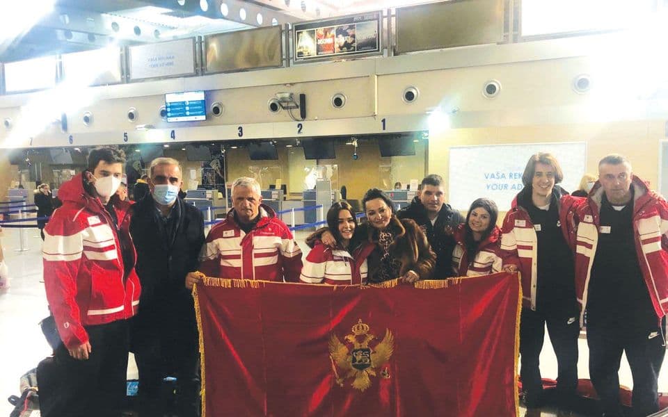 Crnogorska olimpijska ekspedicija otputovala za Peking