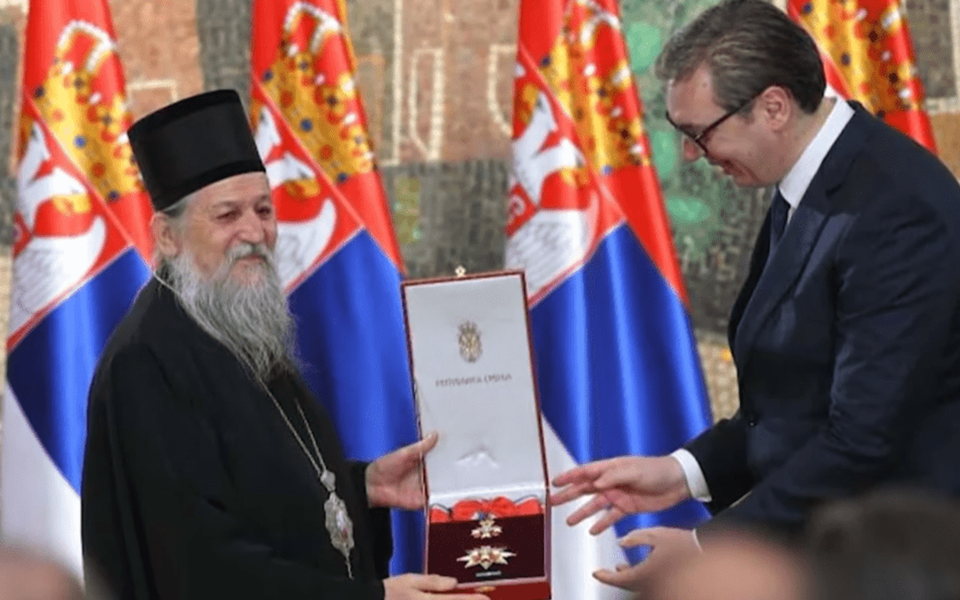 Vučić odlikovao vladiku optuženog za seksualno zlostavljanje maloljetnika