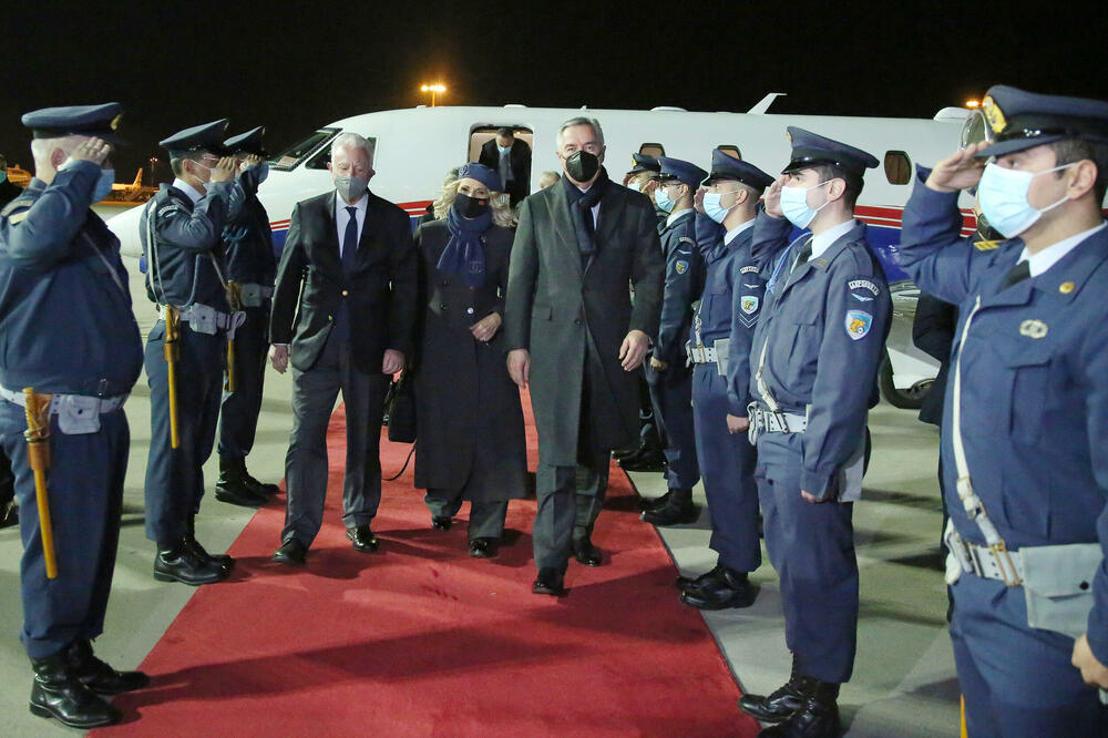 VIDEO: Đukanović doputovao u Atinu