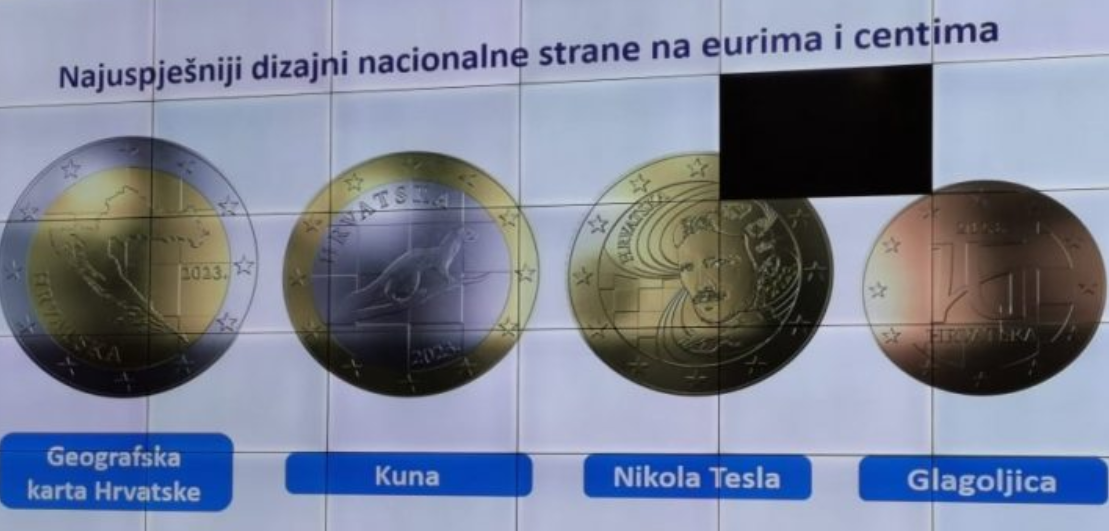 Predstavljen dizajn hrvatskih kovanica eura, lik Tesle na 50, 20 i 10 centi