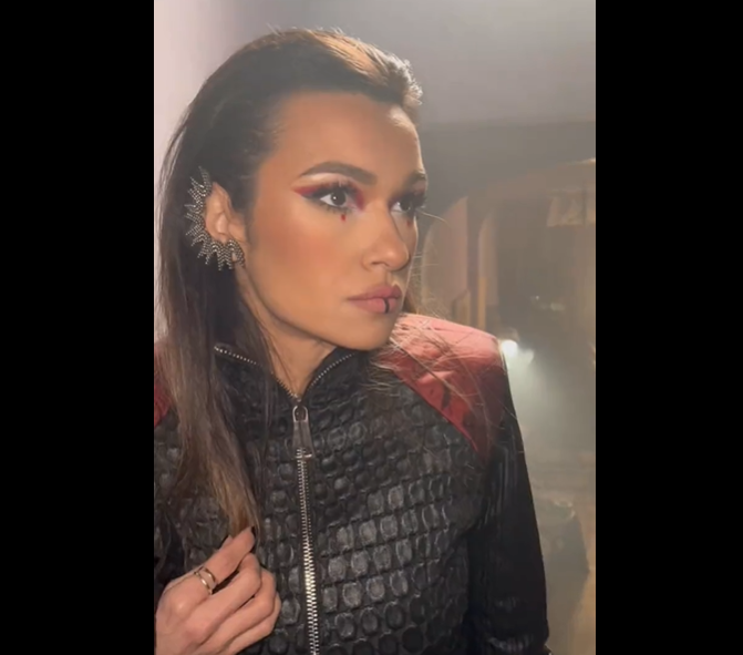 Eurosong: Vladana snima spot na Cetinju, bodrio je i sin Petar