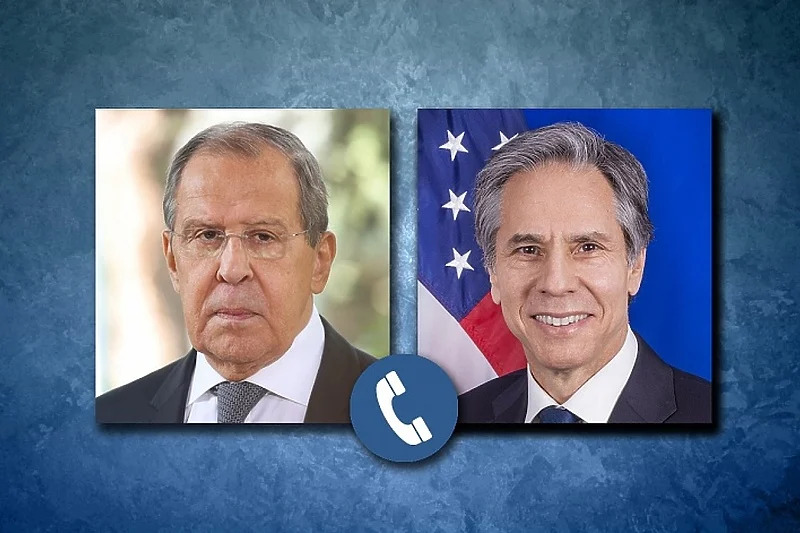 Lavrov i Blinken obavili razgovor: Rus optužio SAD za propagandu, Vašington najavio sankcije