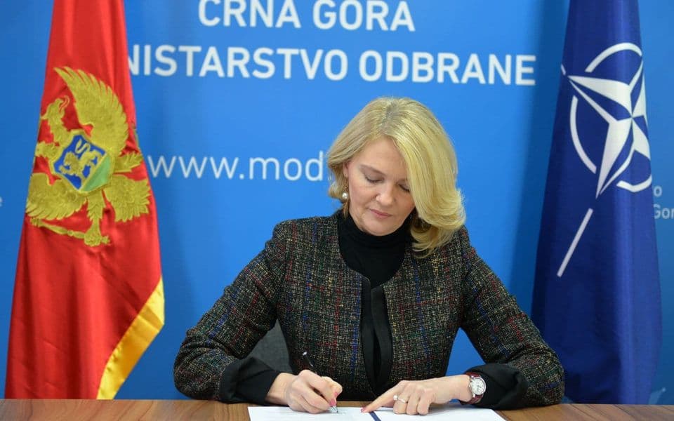 Potpisan memorandum za saradnju MO i Misije OEBS-a u Crnoj Gori