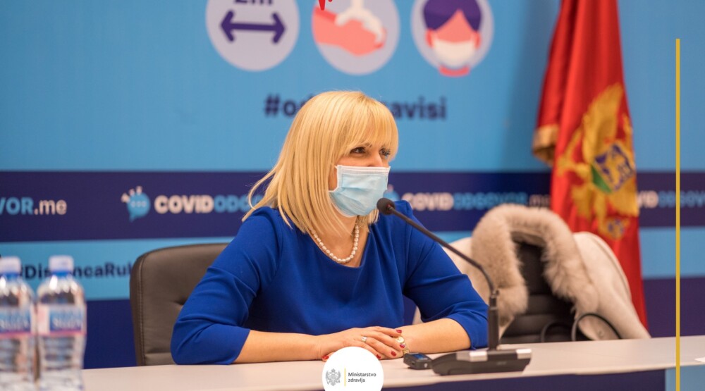 Borovinić Bojović: Korona nepredvidiva, ali očekujemo ulazak u mirnije vode