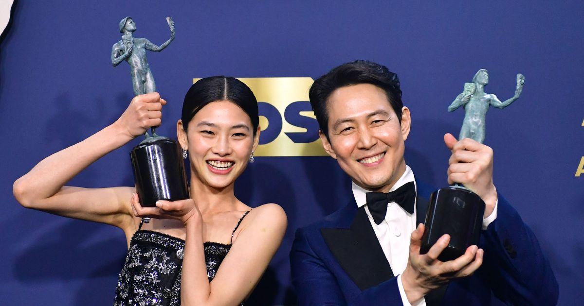 Jung Ho-Yeon i Lee Jung-Jae (Squid Game)