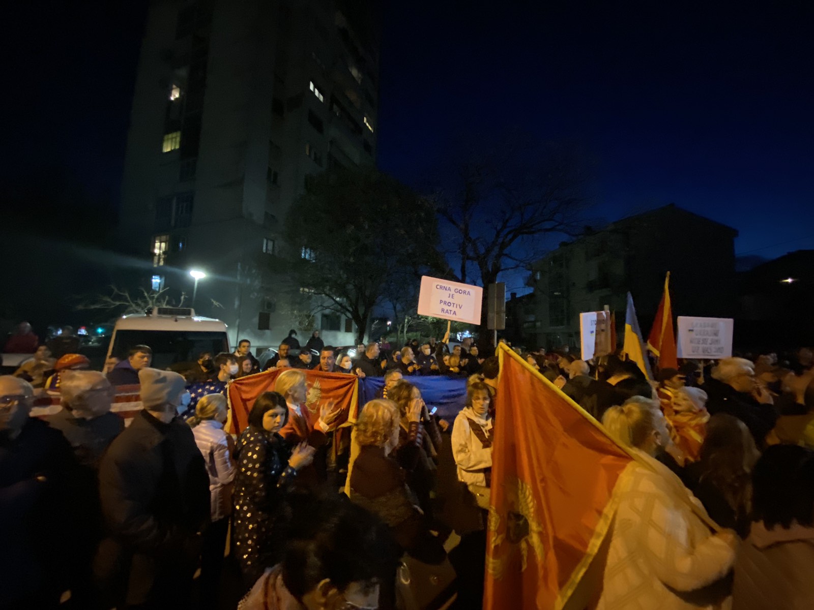 (Foto) Građanski skup podrške Ukrajini