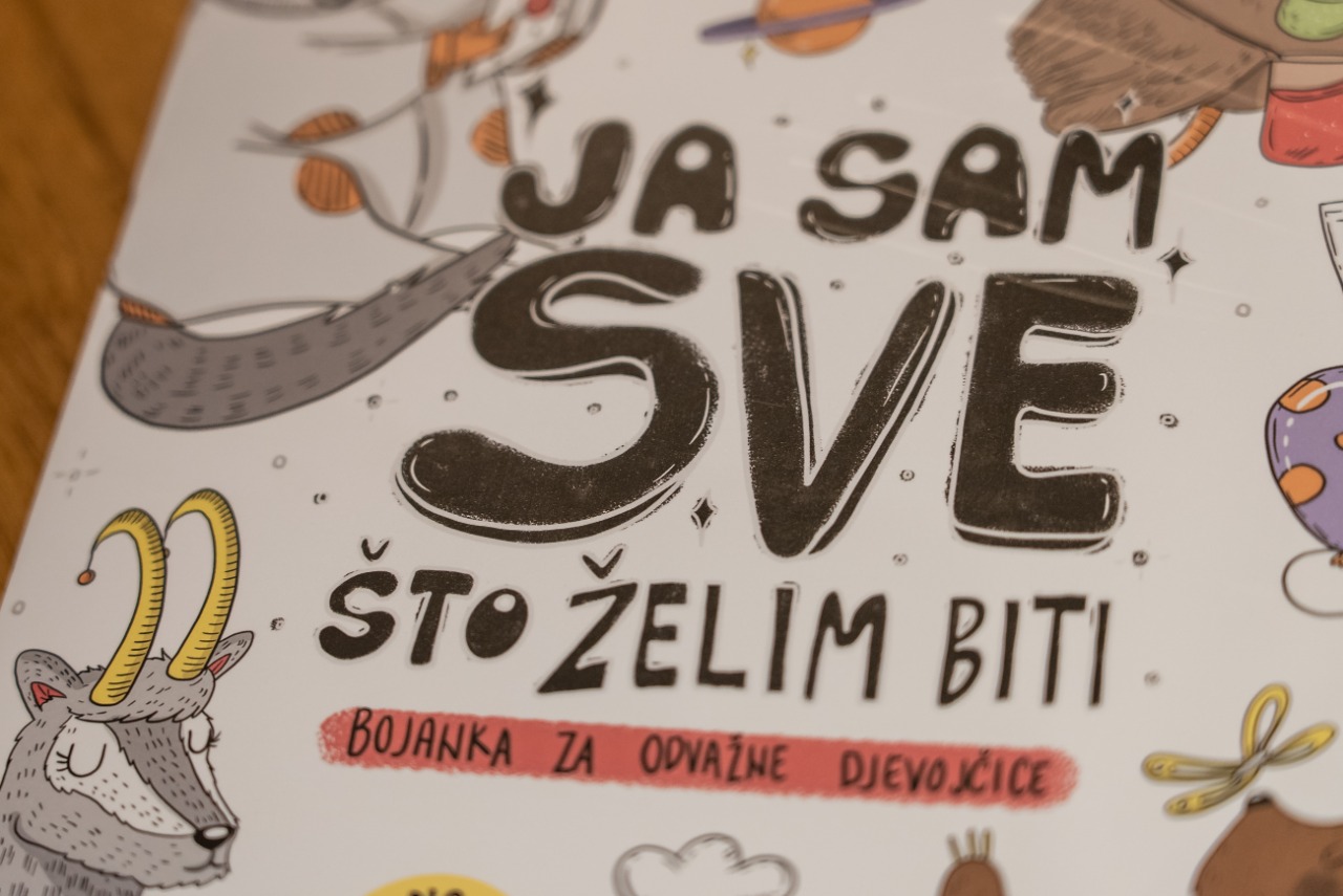 Afirmacija rodne ravnopravnosti kroz prvu crnogorsku bojanku za odvažne djevojčice