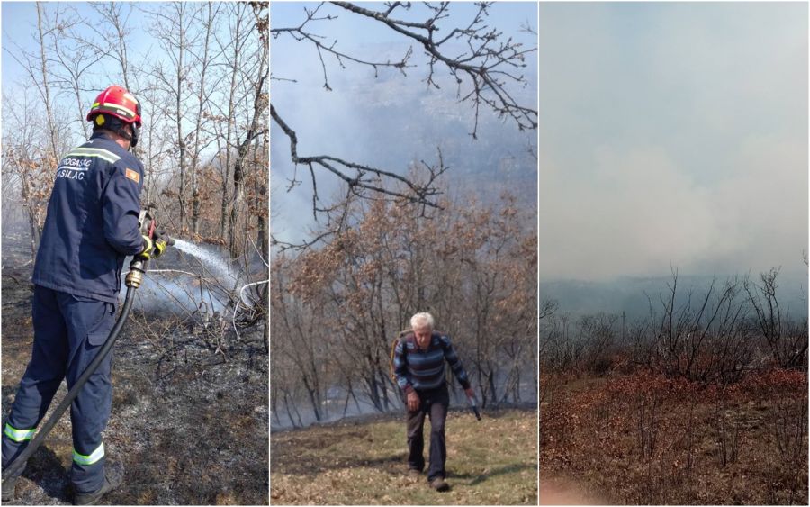 Nikšić: Gori na sve strane, pomoć neophodna