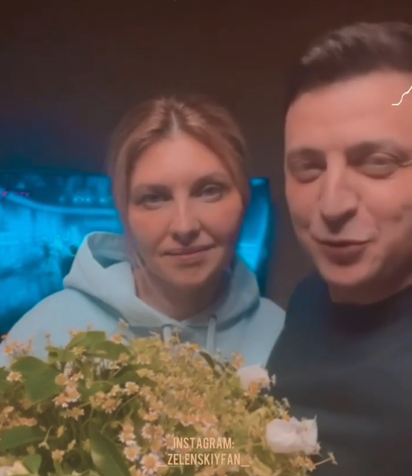 Ovaj snimak Olene i Volodimira Zelenskog nastao je 10 dana prije početka katastrofe